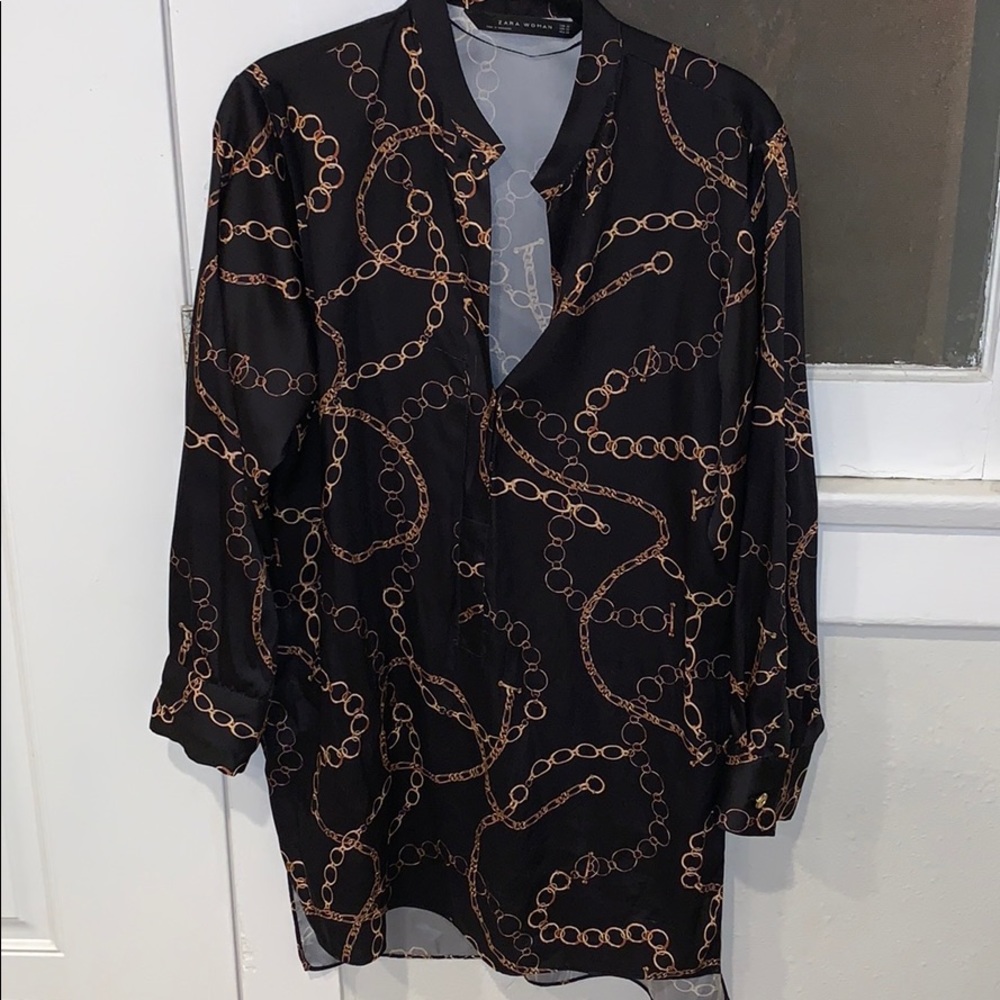 Zara chain blouse